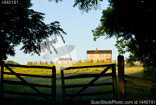 Image of Benjamin Chinn House at Manassas Battlefield