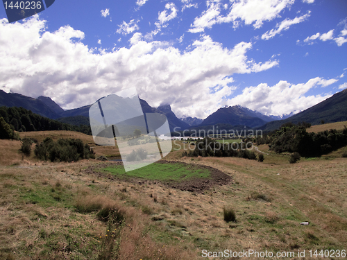 Image of Rolling countryside in New Zealand