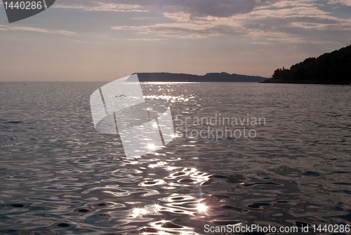 Image of Swimmer across ocean