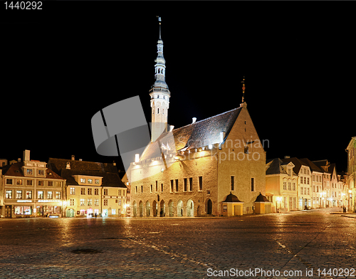 Image of Raekoja square in Tallinn