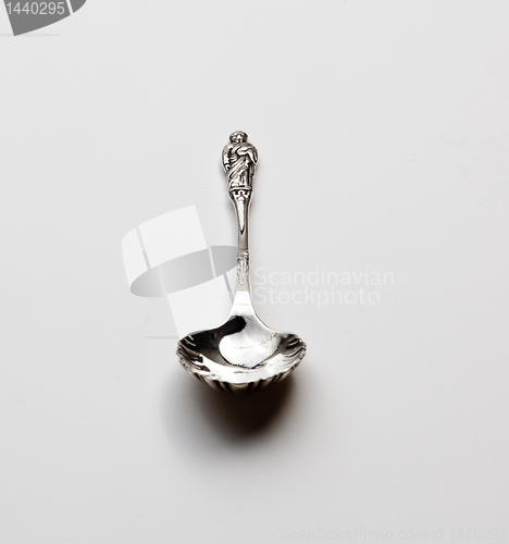 Image of Antique sterling silver apostle spoon