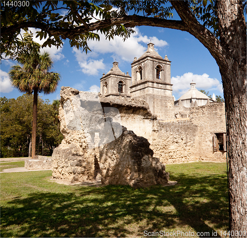 Image of San Antonio Mission Concepcion in Texas