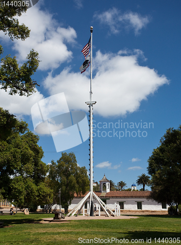 Image of Plaza de Plasado in old Town San Diego