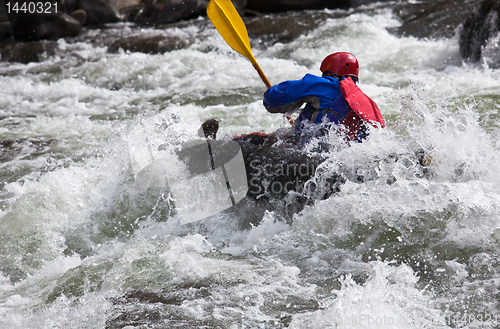 Image of White water kayaking