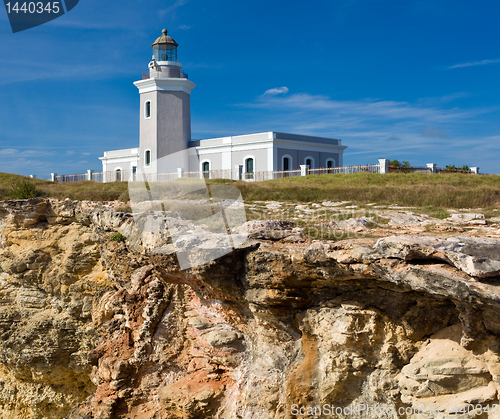 Image of Old lighthouse at Cabo Rojo