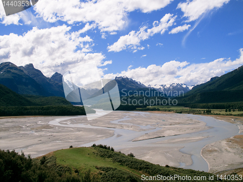 Image of Rolling countryside in New Zealand