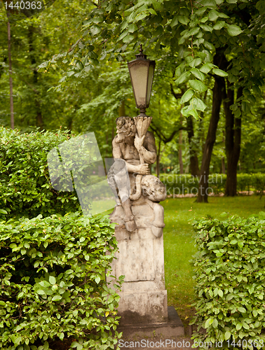 Image of Ornate lampstand