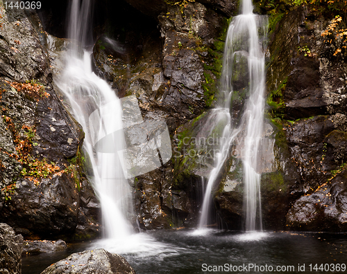 Image of Bash Bish falls in Berkshires