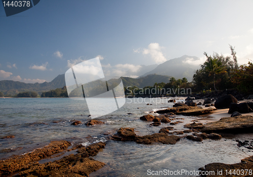 Image of View across Hanalei Bay