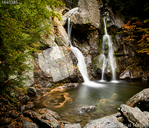 Image of Bash Bish falls in Berkshires