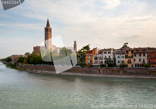 Image of River front in Verona