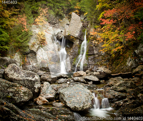 Image of Bash Bish falls in Berkshires