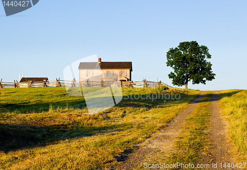 Image of Benjamin Chinn House at Manassas Battlefield