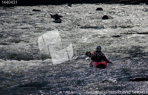 Image of White water kayaking