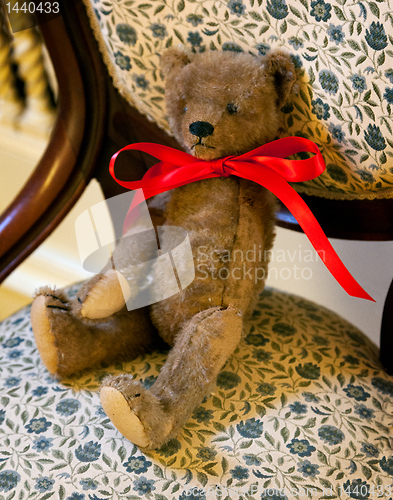Image of Antique one-armed teddy bear