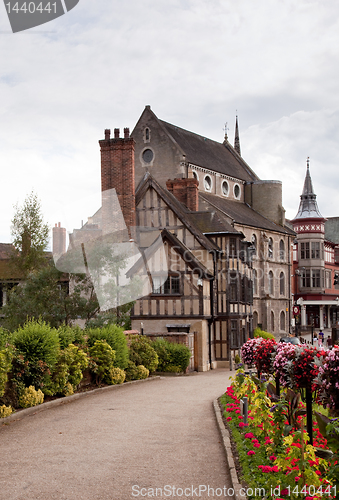 Image of Old medieval house in Shrewsbury