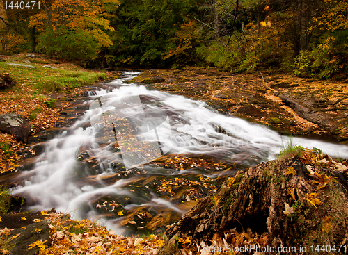 Image of Water rushing down river