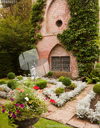 Image of Formal flower garden