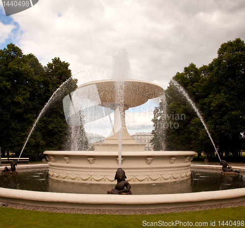 Image of Fountain in Saxon Gardens