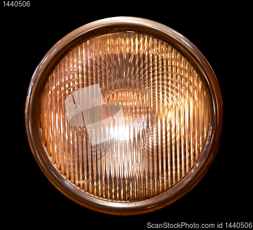 Image of Isolated headlamp