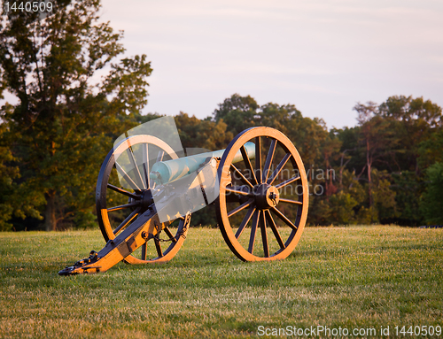 Image of Cannons at Manassas Battlefield