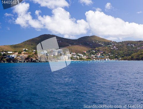 Image of Entering Cruz Bay on St John