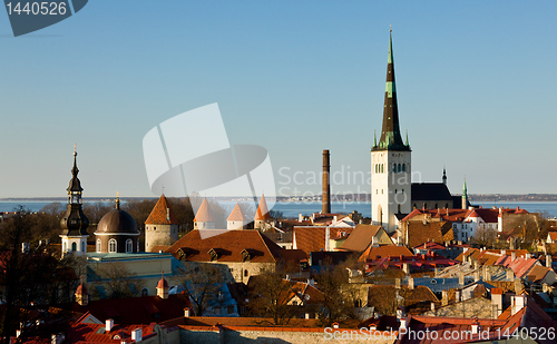 Image of Old town of Tallinn Estonia