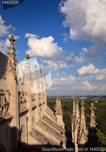 Image of Exterior carvings of Washington Cathedral