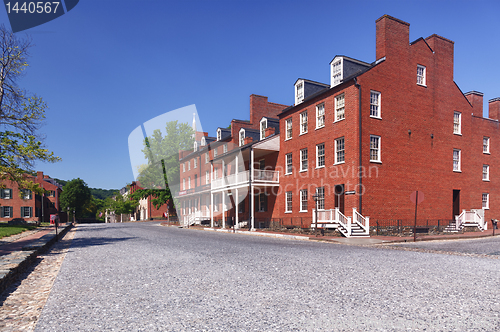 Image of Main street of Harpers Ferry a national park
