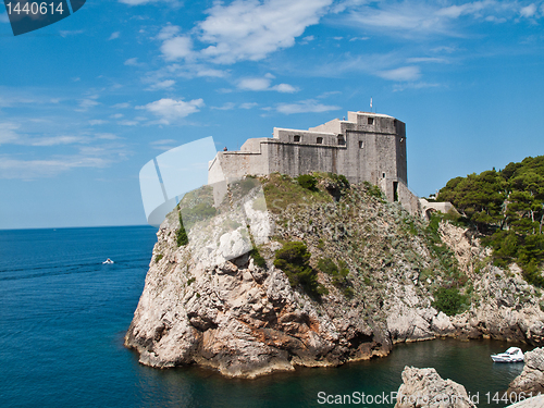 Image of Medieval fort in Dubrovnik