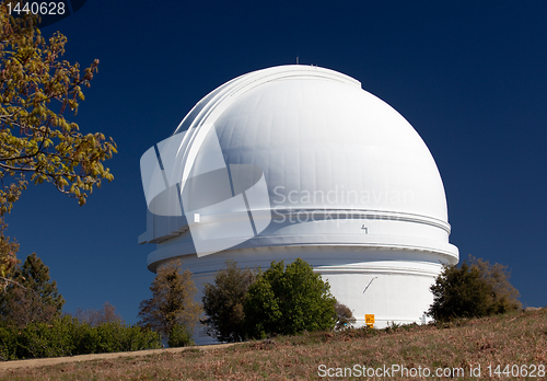 Image of Dome of Mount Palomar Telescope