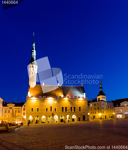 Image of Old Town Hall in Tallinn