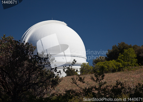 Image of Dome of Mount Palomar Telescope