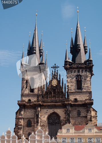 Image of Tyn Cathedral in Prague