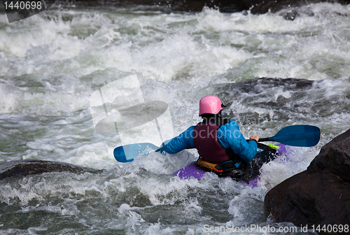 Image of White water kayaking