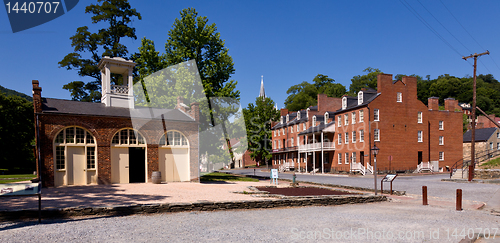 Image of Main street of Harpers Ferry a national park