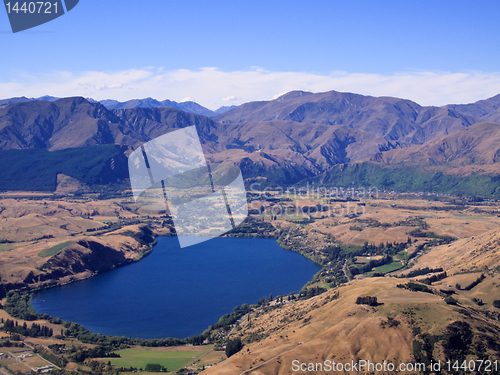 Image of Queenstown and Remarkables range