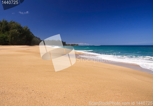 Image of Lumahai beach on Kauai