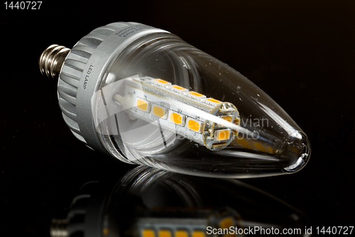 Image of Modern LED candle bulb