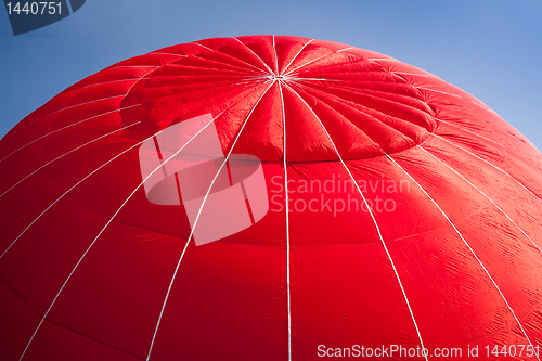 Image of Hot air balloon - red