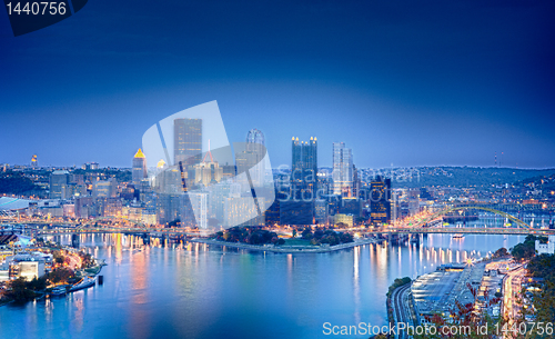 Image of HDR image of Pittsburgh