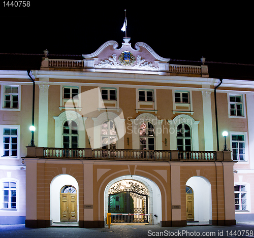 Image of Parliament building in Tallinn