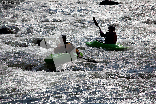 Image of White water kayaking