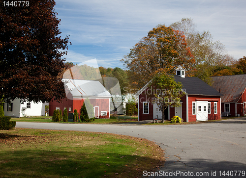 Image of Grafton village in Fall