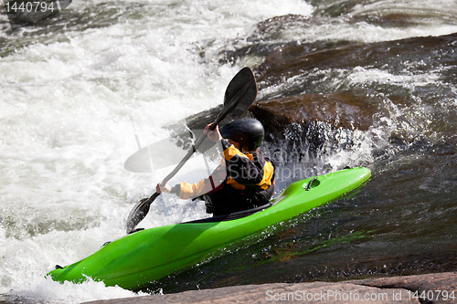 Image of White water kayaking