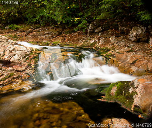 Image of Water rushing down river