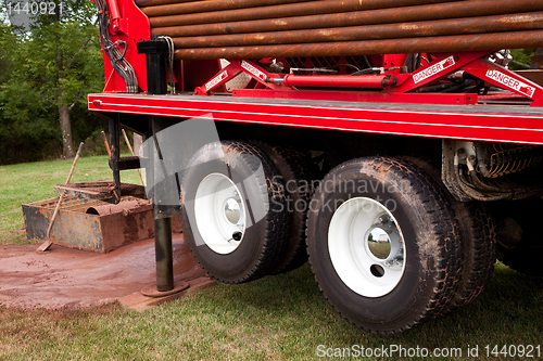 Image of Drilling well in yard