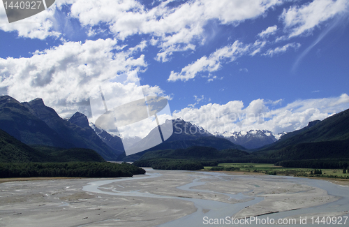 Image of Rolling countryside in New Zealand