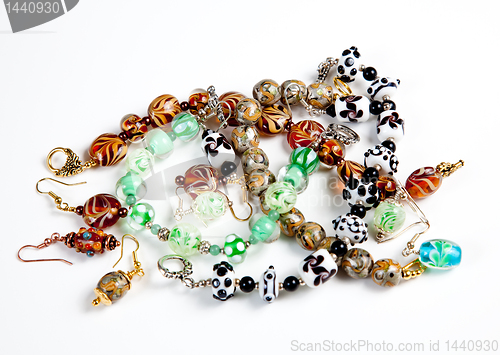 Image of Various hand made bracelets
