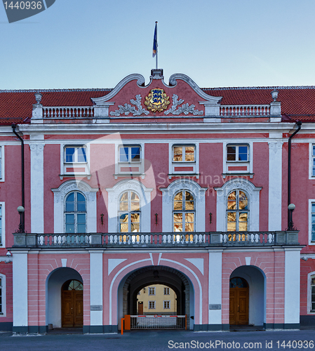 Image of Parliament building in Tallinn